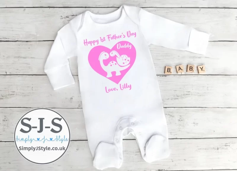 1st Father's Day Baby Outfit