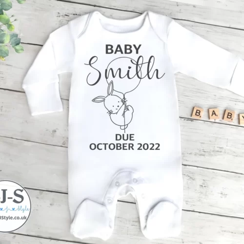 Baby Due Personalised Outfit