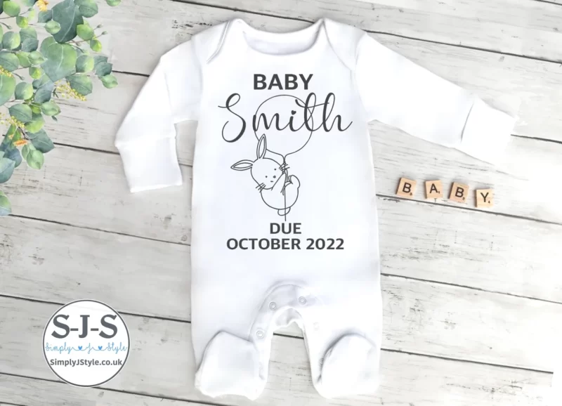 Baby Due Personalised Outfit