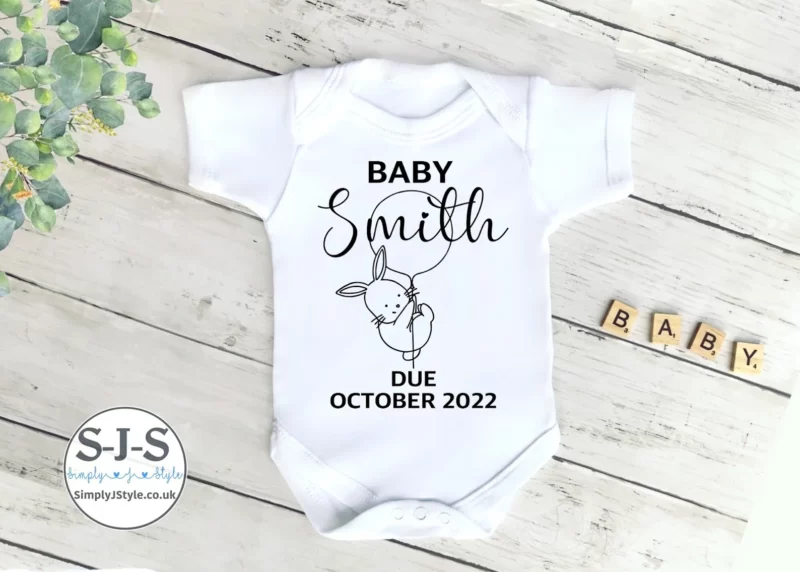 Baby Due Personalised Outfit