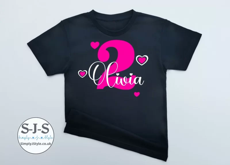 Girls Birthday T-shirt