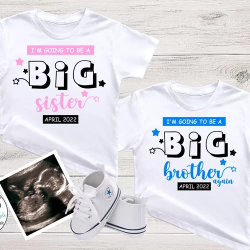 I am Going to be a Big Sister / Big Brother T-shirt