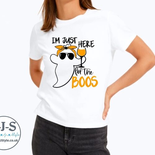 I'm Just Here for the Boos T-shirt