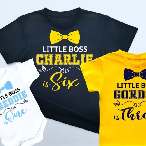 Little Boss Birthday T-shirt