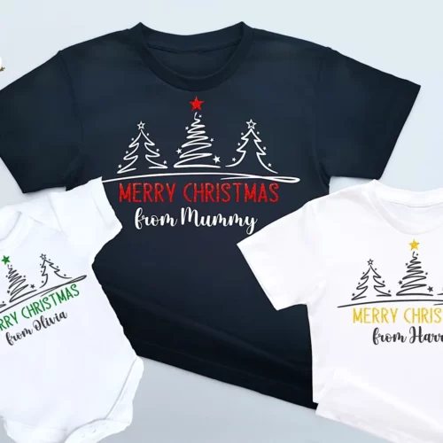 Merry Christmas Matching T-shirts