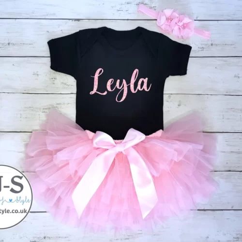 Personalised 3 Piece Girl Set