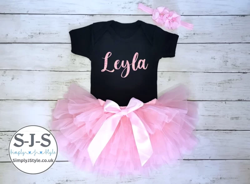 Personalised 3 Piece Girl Set