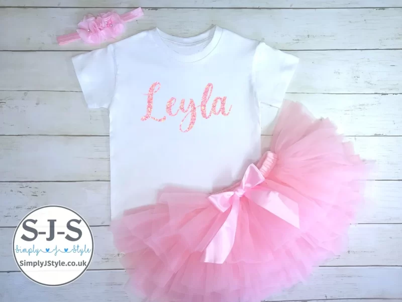 Personalised 3 Piece Girl Set