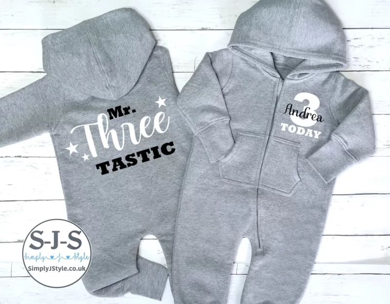 Personalised Birthday Onesie