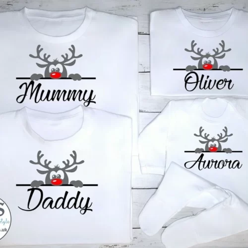 Personalised Christmas T-shirts