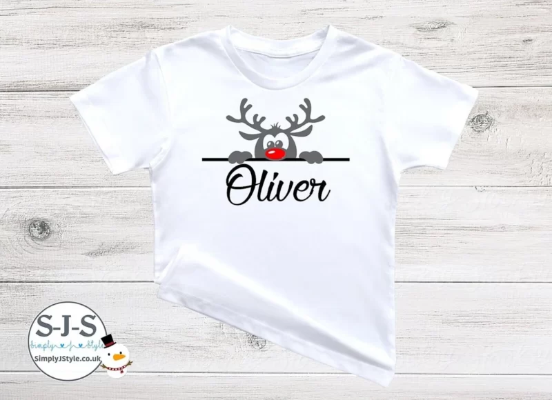 Personalised Christmas T-shirts