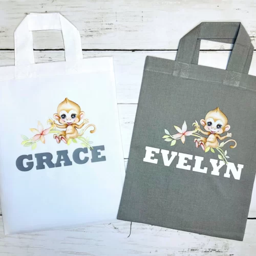 Personalised Safari Animals Party Bags