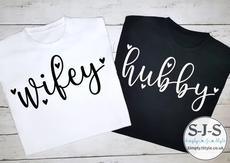 Wifey and Hubby T-shirt