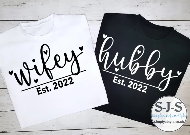 Wifey and Hubby T-shirt