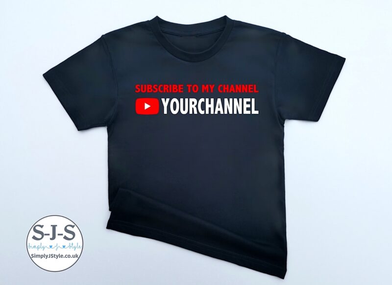 Subscribe to my YouTube Channel T-shirt