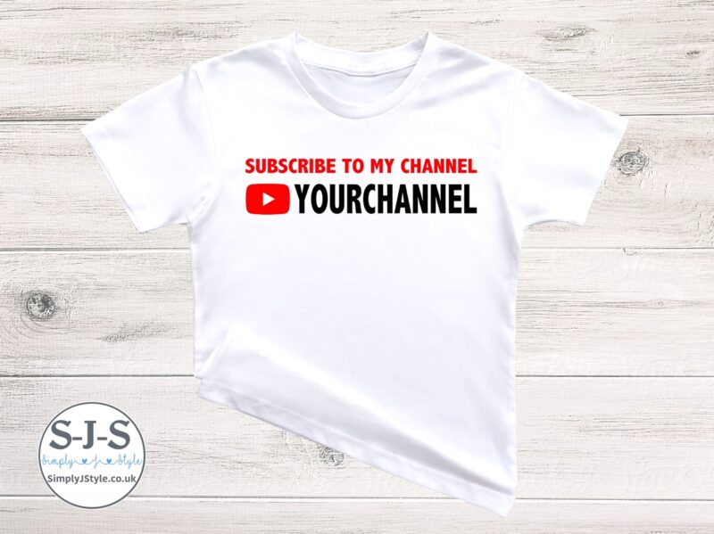 Subscribe to my YouTube Channel T-shirt