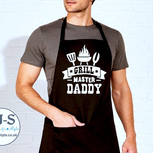 Grill master daddy apron black