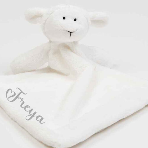 Personalised Baby Lamb Comforter