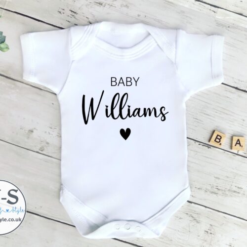 Personalised Pregnancy Announcement Outfit