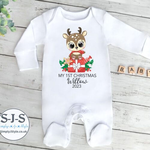 Personalised 1st Christmas Outfit