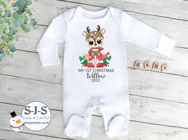 Personalised 1st Christmas Outfit