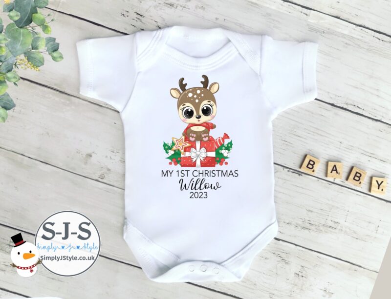 Personalised 1st Christmas Outfit