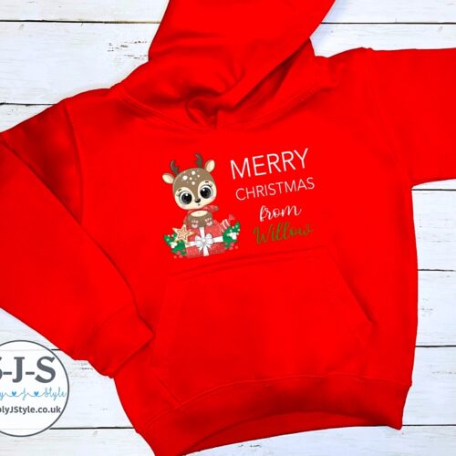 Personalised Kids Christmas Jumper