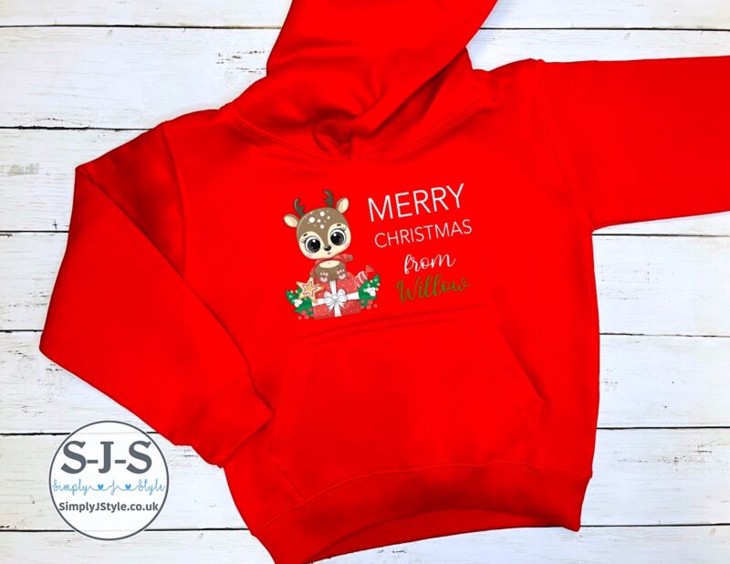 Personalised Kids Christmas Jumper